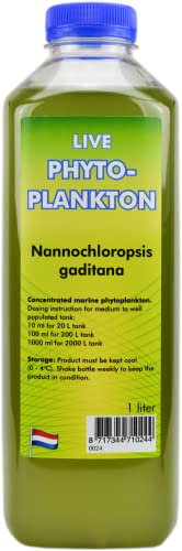 Aquadip Phytoplankton Nannochloropsis gaditana 1 Liter | Versand: Dienstag | Zierfisch Lebendfutter