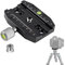 bowarepro Schnellwechselplatte Klemme Ersatz für Arca Swiss 70 mm, Universal Clamp Adapter QR-70 Quick Release Clamp Arca Swiss