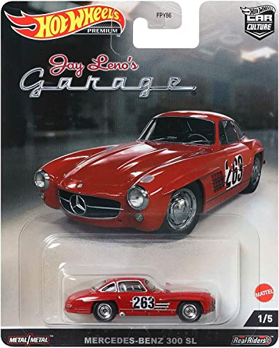 Hot Wheels Mercedes Benz 300 SL Jay Lenos Garage 1/5 Autokultur