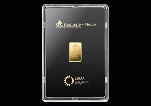 Heimerle + Meule 2,5 Gramm Goldbarren - 999,9 Feingold - LBMA zertifiziert