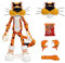 Jada Cheetos 6 Chester Cheetah Action Figure Age 13+, Toys for Kids and Adults, Orange