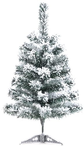 Mini Sapin de Noel Artificiel 45 cm, Petit Sapin de Noël Mini Arbre de Noël Arbres de Table pour la Fête De Vacances pour Table Bureau Accueil Décoration