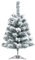 Künstlicher Schneebedeckter Weihnachtsbaum, 45 cm Künstlich Mini Christmas Tree Mini Kunstweihnachtsbaum Kleiner Weihnachtsbaum Mini Tannenbaum für Tisch, Weiß
