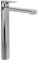 Villeroy & Boch Liberty Robinet lavabo haut, mitigeur salle de bain sans trop-plein, économique avec cartouche céramique, hauteur bec 258mm, robinet rond chromé
