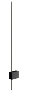 MAYTONI DECORATIVE LIGHTING Wandleuchte Innenbeleuchtung, modern, schwarz, mit oder Aluminium, LED, 500 lm, 3000 K, für Wohnzimmer, Küche, Schlafzimmer, Esszimmer, Büro