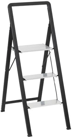 5five - marchepied en Aluminium Gris 3 marches h105cm