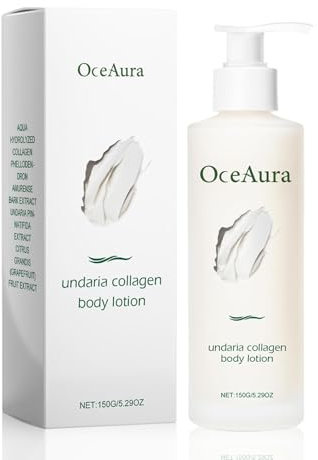Undaria Collagen Body Lotion - Body Moisturiser for Dry Skin - Anti Wrinkle & Firming Body Lotion - Anti Aging Body Lotion Women - Hydrating Body Cream - Reduce Fine Lines and Wrinkles