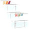 Flo.mar Stendibiancheria da Balcone e Parete 53x120 cm - Stendibiancheria con Kit Incluso per Ringhiera Tonda o Quadra - Stendino da Esterno in Alluminio Tubolare Bianco