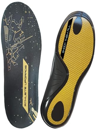 ATHLETE UPGRADE GOLD EDITION Carbonfaser-Einlegesohlen (Paar) Limited Edition (EU 43-44)