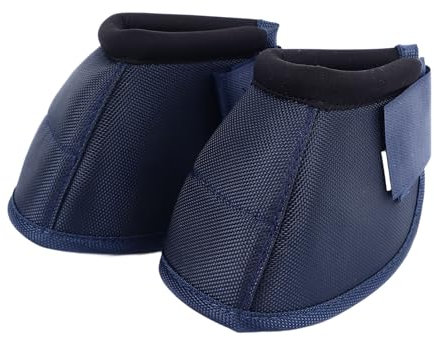 Gavigain Hufschuhe für e, hochwertiges Oxford-Gewebe, Anti-Schleuder-Design, Hufkollisionsschutz, atmungsaktiv und bequem, sichere Verschlüsse für Training und Reiten (S)