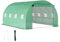 Outsunny Serre de Jardin 12 m², Serre Tunnel de Jardin 3 x 4 x 2 m avec Porte Enroulable et 8 fenêtres en Maille, Serre en Acier galvanisé et PE Haute densité 170 g/m², résistante aux UV, Vert