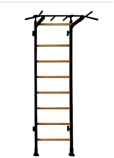 BenchK Sprossenwand Fitness-System 521B, mit Fester Klimmzugstange