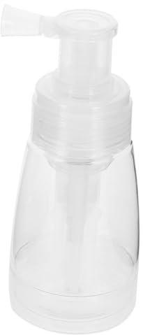 UTHCLO Sprühflasche Für Haarpuder Einstellbarer Zerstäuber Mit Sicherem Verschluss Transparent Für Einfache Sichtbarkeit Leicht Und Tragbar Wiederverwendbar Für Nachhaltige Nutzung