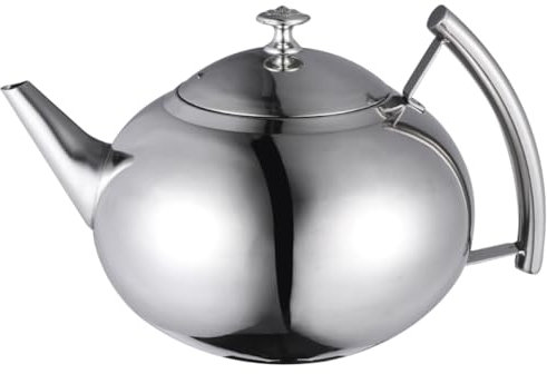 ABOOFAN tetera inteligente tetera infusora de té hervidor inalámbrico con infusores hervidor eléctrico plegable jarra hidro filtros filtro de coladores de té tetera clara agua Silver