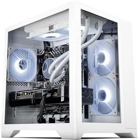 SCAN Aurum Liquid Cooled Gaming PC | RTX 5070 Ti 16GB | Ryzen 9 5900X 12-Core | 32GB RAM | 1TB M.2 SSD | Dynamic RGB Lighting | WiFi | Streaming Ready | Windows 11