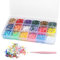 18000pcs Glitzersteine, 3 mm Hotfix Strasssteine NäGel, 18 Farben Rhinestones For Bedazzling, Diamond Painting Steine Nachkaufen, Bedazzler Steine für NäGel, Kleidung, Gesicht, Schuhe Dekorationen