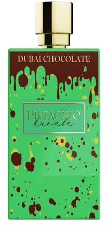 Pistachio Kunafa Damen Parfüm 76ml Orientalisches Gourmand Eau de Parfum mit Pistazie & Knafeh Note Süßer Duft aus Dubai Langanhaltender Exotischer Duft für Frauen für Duftliebhaberinnen