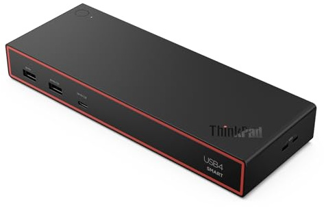 Lenovo ThinkPad Smart Dock 5500 - Dockingstation - USB4 - HDMI, DP, USB-C - 1GbE - 100 Watt - Europa