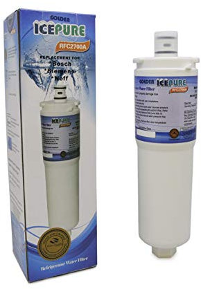 IcePure RFC2700A Fridge Water Filter Compatible with Siemens, Bosch, NEFF CS52 Fridge Water Filter
