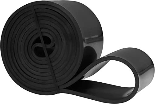 Umi Widerstandsbänder Fitnessbänder Natürlichem Latex Mini Gymnastikbänder für Klimmzug Krafttraining Crossfit Pilates Yoga Fitness Sport Muskelaufbau(Schwarz (80-150LB))
