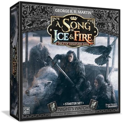 Cool Mini or Not - A Song of Ice and Fire: Night's Watch Starter Set - Miniature Game