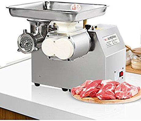 CGOLDENWALL 300kg/h 850w Stainless Steel Meat Grinder Mincer Electric Chopped Meat Grinder Full Automatic Slicing Machine Sausage Pork Cutting Machine (220v)