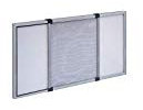 Zanzariera estensibile in alluminio (50x70/132 cm. - Telaio bianco)