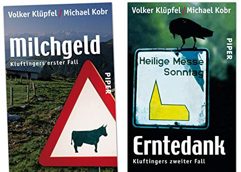 Allgäukrimis: Kommissar Kluftinger Milchgeld und Erntedank zwei Fälle ( Band 1 und 2) im Geschenk Set von Volker Klüpfel