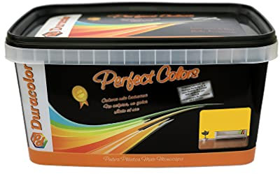 B BRIDECO Pintura Perfect Colors Azul Zafiro - 2.5 Litros - Acabado Mate Liso - Superficies Interiores - Pintura Plástica Lavable Monocapa - Incorpora Rejilla - No Gotea - Duracolor