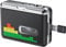 Lettore di cassette USB convertitore da Banda a MP3, lettore musicale audio portatile Walkman Convertitore da cassetta a MP3 con cuffie, Nessun PC richiesto