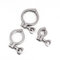 XLBH Stainless steel material 0.5 0.75 1 1.5 2 2.5 3 4 5 Tri Clamp SUS 304 Stainless Steel Sanitary Pipe Fitting For Home Brewing Beer For pipe support (Size : 64mm Low Duty)