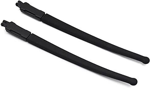 SOODASE Schwarz Schwarze Ersatz-Brillengestellbeine aus Gummi Für Oakley Marshal MNP OX8091 Brillengestell