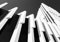 Fototapete 3D Effekt Schwarze Und Weiße Geometrische Klaviertasten Kreative Architektur Vliestapete Wand Tapeten Wallpaper Wandbilder 400x280cm