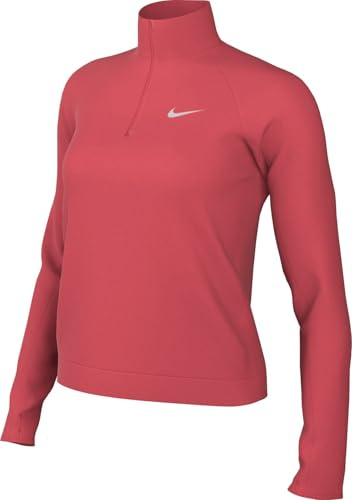 Nike DQ6377-850 W NK DF Pacer HZ Sweatshirt Damen Ember Glow/Reflective SILV Größe M