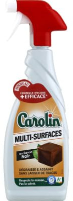 CAROLIN Pistolet - Multi-Surfaces au Savon Noir 650ml Activ+