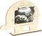 MONCAP Baby Ultraschall Fotorahmen Elephant Ultraschall Bilderrahmen Holz Ultraschall Sonogramm Bilderrahmen Schwangere Mutter Geschenke für Werdende Mutter Babyparty