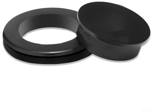 Anillo de agujero para sombrilla de 2 pulgadas con tapa, juego de anillos para sombrilla para mesa de patio al aire libre con agujero de 2 pulgadas