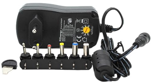 Universal Steckernetzteil, 3-12V DC, 0,6A, 7,2W mit 6 Steckern