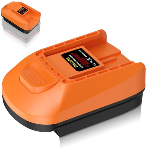 TPDL Adapter für Bosch 18V Power for All PBA Akku auf für FEIN 18V Elektrowerkzeuge, Konverter Passend für Bosch Home and Garden PBA Akku zu für Fein SafetyCell Technology Li-ion Batterien