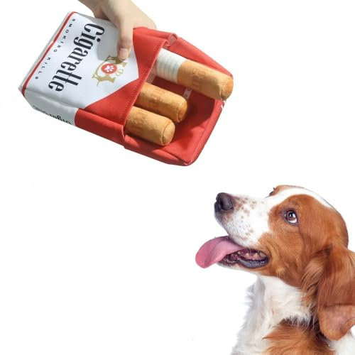 Aiorber Squeaky Dog Toys, Interactive Dog Toy for Boredom, Plush Puff Stick Toy for Small Medium Large Dogs, Birthday Gift for Pets,Dog