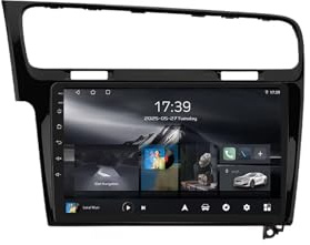 Android 15 Car Stereo Touch Screen 9 MP5 Player per Volkswagen Golf 7 2012-2020 Lettore multimediale GPS con BT Radio WIFI Telecamera Posteriore(YA4 4+64G)