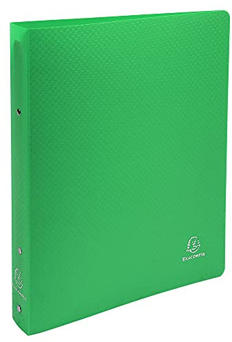 Exacompta - Réf. 54693E - 1 Classeur semi-rigide OPAK – 2 anneaux ronds diamètre 30 mm – Dos 40 mm – Dimensions extérieures : 32 x 26,8 cm – Format à classer A4 Maxi – Coloris : vert clair