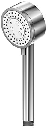 Steinberg Premium Duschkopf, hochwertige Hand-Brause mit 3-Fach verstellbarer Strahlart für Dusche und Bad, Chrom