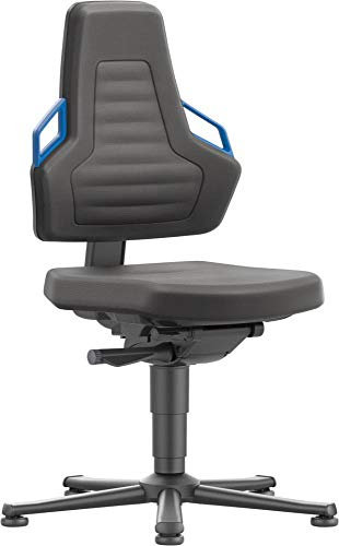 bimos Stuhl/Bürostuhl Nexxit 1 Gleiter Supertec Griff blau