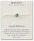 Philip Jones August (Peridot) Geburtsstein-Armband mit Zircondia®-Kristallen