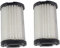 AISEN 2x Luftfilter passend für Rasenmäher Tecumseh 3, 5-4 PS mit Motoren ECV, TVS und H35 Ersetzt 23410051, 35066