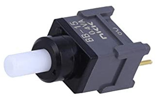 BB15AP Schalter: Druck Pos: 2 SPDT 0,4A/28VAC Ausg: Lötverbindung NKK SWITCHES