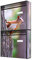 banjado® Briefkastenanlage 2 Fach 36x64x10cm mit Motiv/Briefkasten groß mit Namensschild/Postkasten A4 Einwurf inkl. Montagematerial & je 2 Schlüsseln/Briefkasten ohne Zeitungsfach