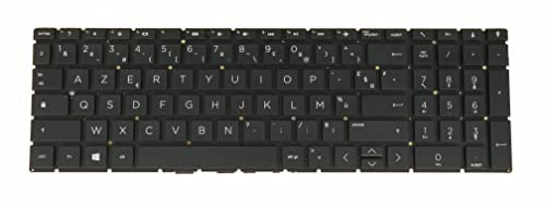 Clavier Français AZERTY pour HP Pavilion x360 15-cr000 15t-cr00 15-dq1000, ZBOOK 15v G5, 250 G7, 255 G7, 256 G7 Noir
