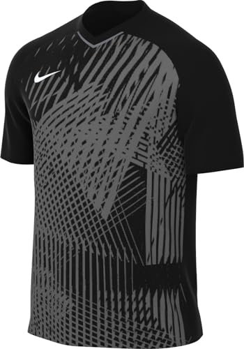 NIKE DR0944-010 M NK DF PRCSN VI JSY SS T-Shirt Herren Black/COOL Grey/White Größe L